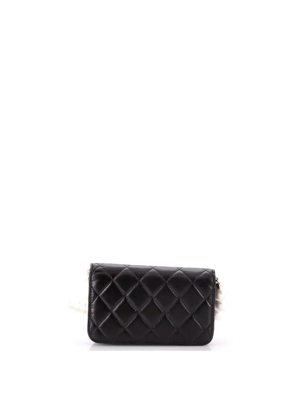 Chanel Pearl Strap Clutch With Chain #281064C22B